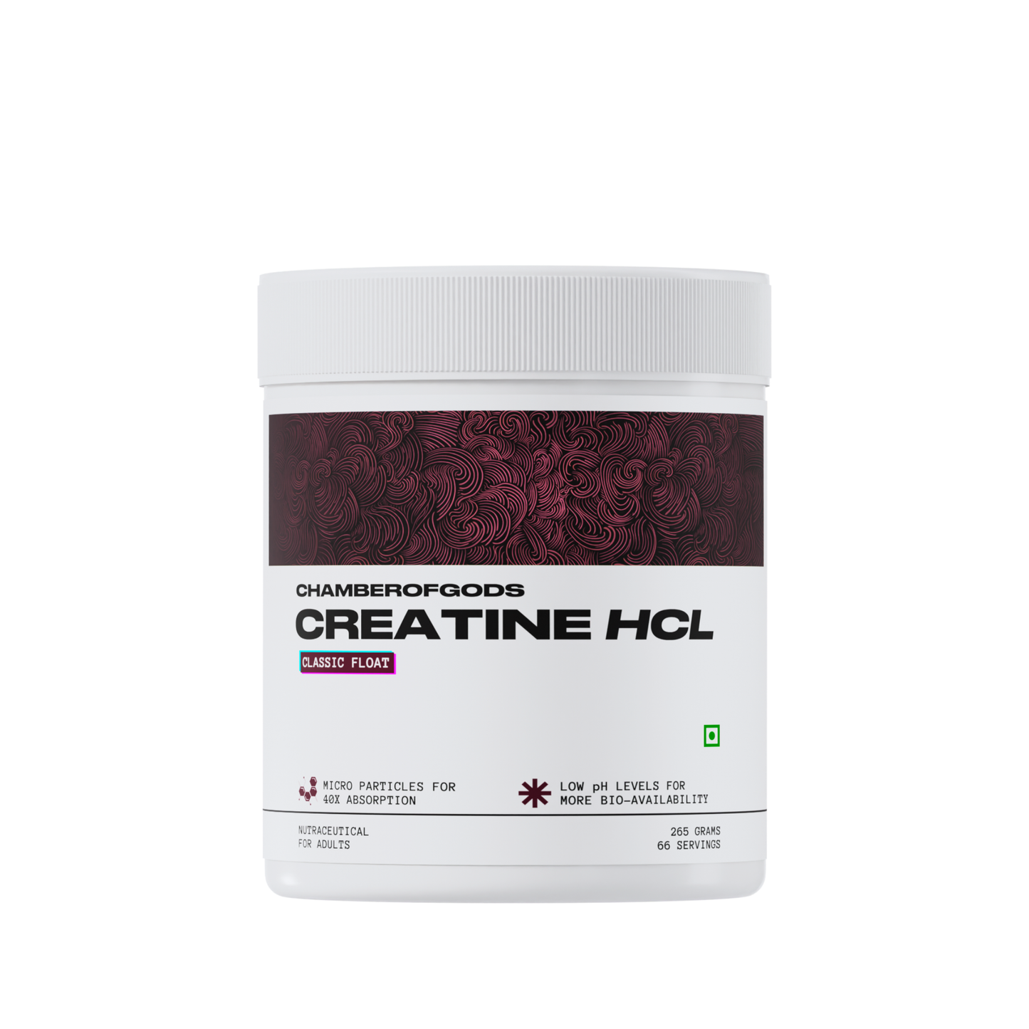 COG Creatine Hcl - Classic Float | Built Different (66 Servings)