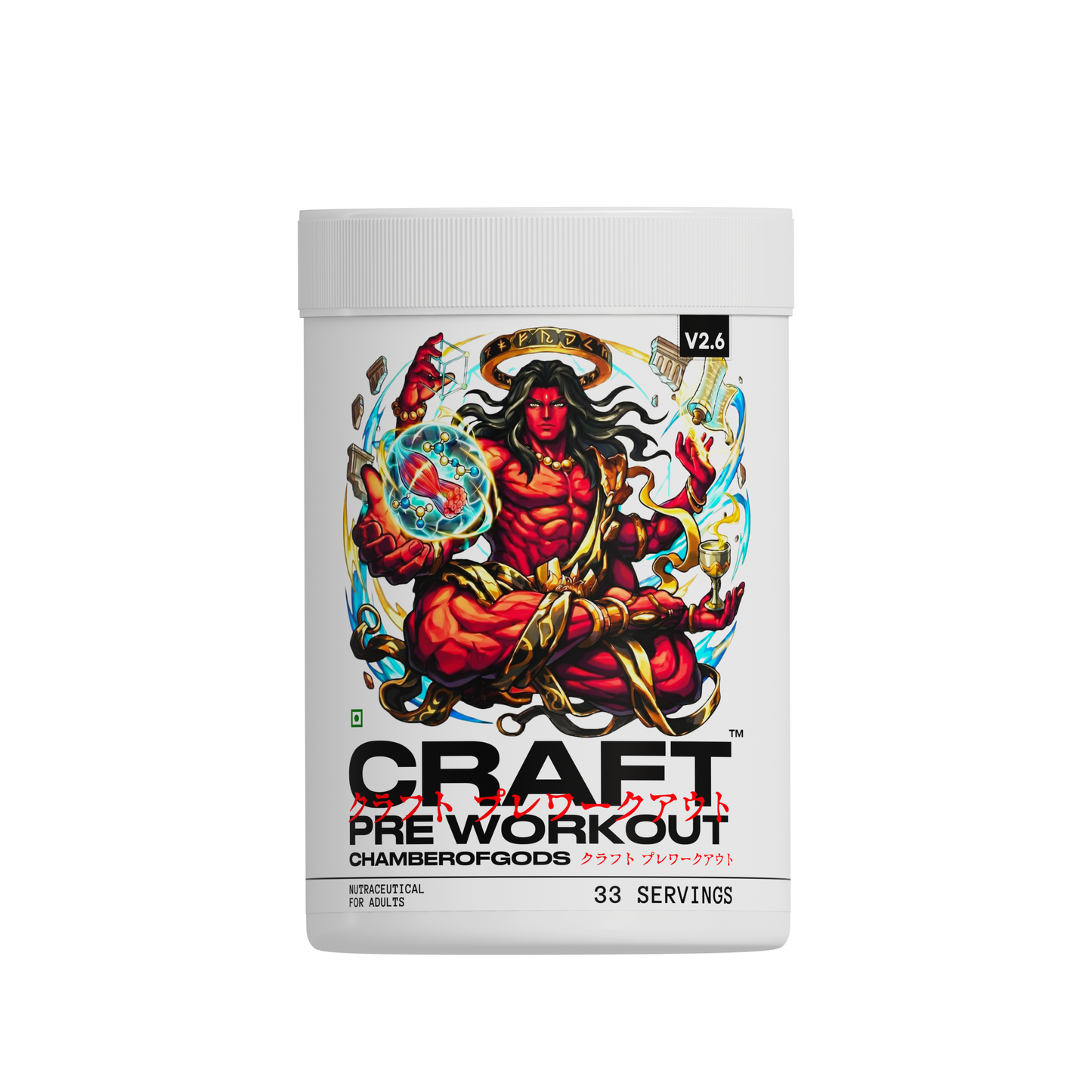Craft V2.6 Custom Pre-Workout Supplement
