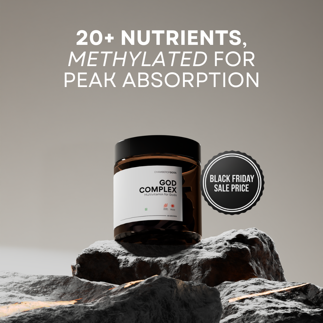 GodComplex Multivitamins Supplement - 60 Servings