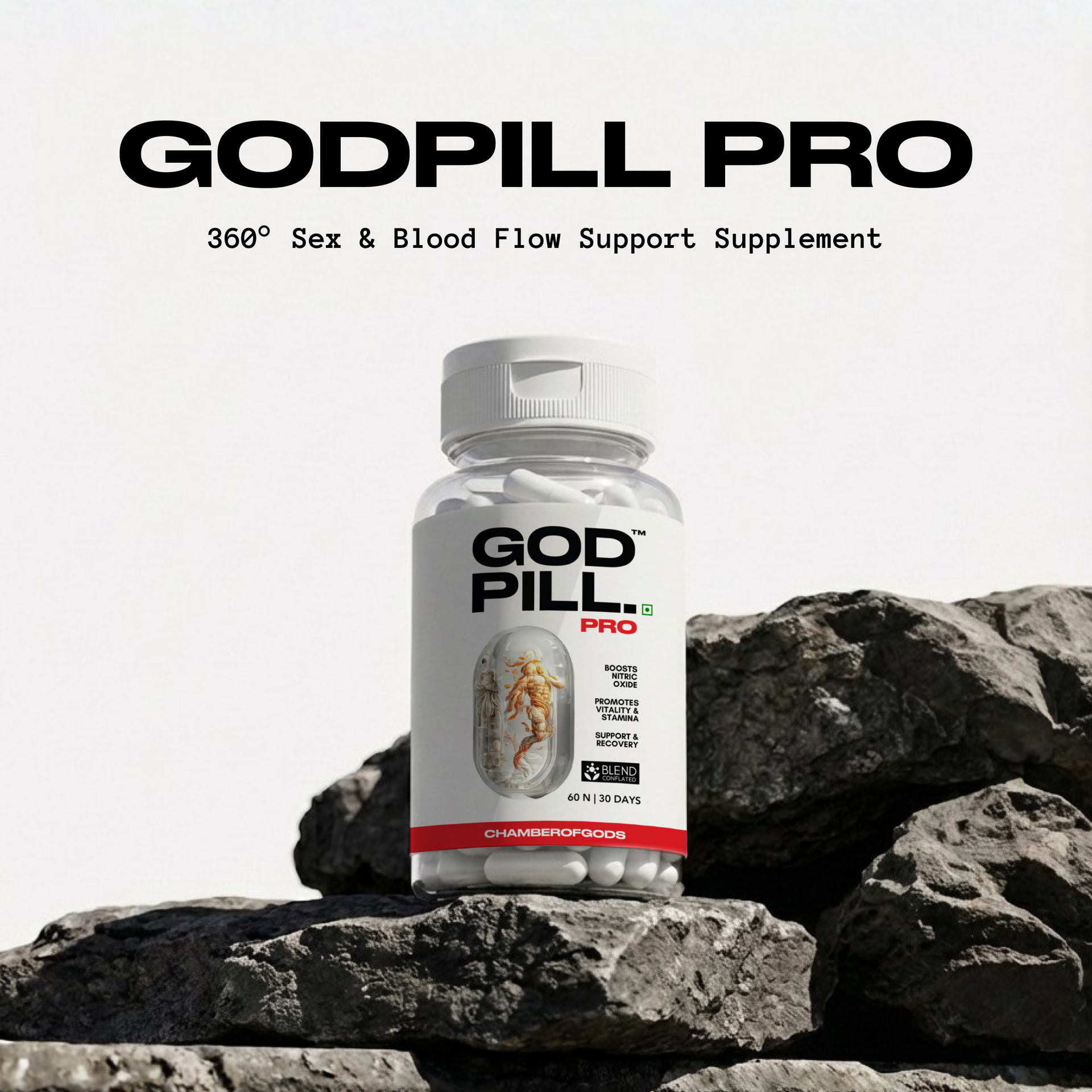 Godpill Pro - 360° Sex & Blood Flow Support Supplement