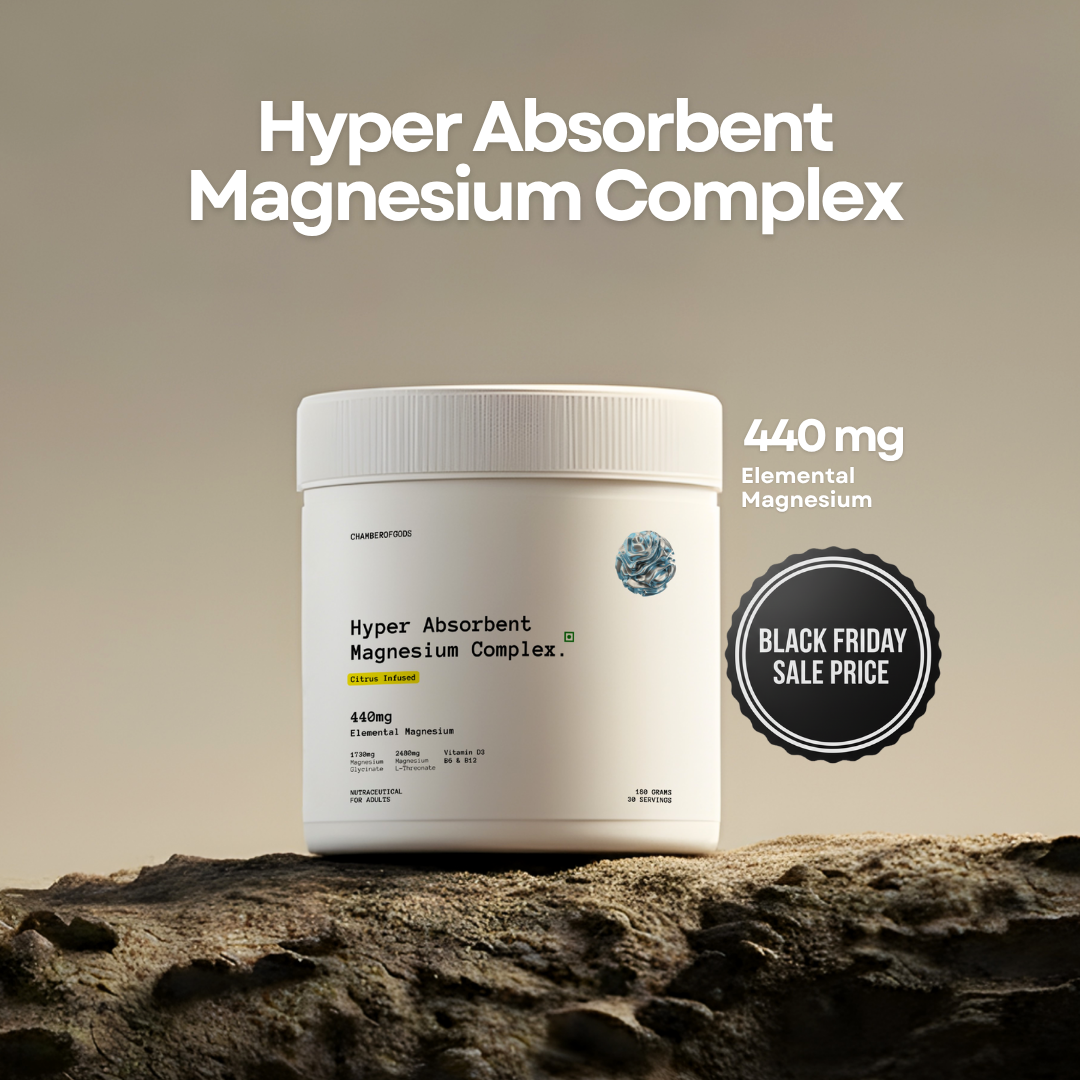 Hyper Absorbent Magnesium Complex | Citrus Infused | 30 Servings
